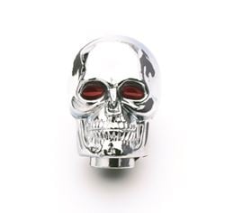 Picture of Mr. Gasket 9628 Chrome Plated Skull Shifter Knob
