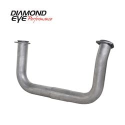 Picture of Diamond Eye Manufacturing 321099 Performance Diesel Exhaust Part-2.5in Aluminized Crossover Pipe