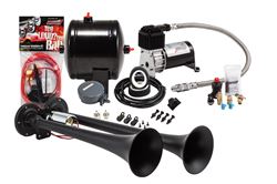 Picture of Kleinn Horns HK2-1 Pro Blaster Dual Truck Horn Kit, 120 Psi Sealed Air Compressor And 0.5 Gal Tank