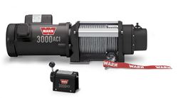 Picture of Warn 93000 Fixed-Mount Industrial Winch 3000 Lb Cap 100 Ft Wire Rope