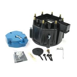 Picture of Pertronix D4000 Hei Distr Cap & Rotor Kit Black