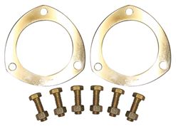 Picture of Proform Parts 67920 Exhaust Collector Gasket Kit; 2.5 In Dia.; Soft Aluminum; Bolts Included; 1-Pair