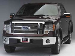 Picture of EGR 303371 Egr Superguard Hood Guard Dark Smoke Finish