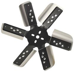 Picture of Derale Performance 17015 Improves Performance And Mileage;heavy Duty Steel Hubs;durable Stainless Blades;rated Up To 10,000 Rpm;large Surface Area Pulls More Air At Low Speeds;reinforced Blade Construction Extends Fan Life;15" Standard Rotation Flex Fan Design