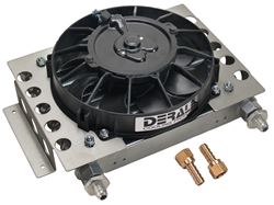 Picture of Derale Performance 13750 15 Row Atomic Cool Plate & Fin Remote Fluid Cooler, -6an