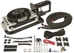Picture of Derale Performance 20561 Reduces Fluid Temperatures 30-40f;perfect For Rock Crawling And Off-Road Use When Airflow Is Limited;complete Kit Includes Everything You Need For A Do-It-Yourself Installation;dramatically Increases Transmission Life;thermostatically Controlled 500 Cfm