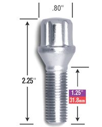 Picture of Gorilla Automotive 17015SD To Insure Proper Lug Nut, Lug Bolt Or Wheel Lock Selection, Refer To Your Current Lug Nut To Determine Correct Lug Nut Style And Thread Size For Your Vehicle