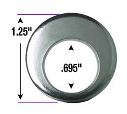 Picture of Gorilla Automotive 79913 Washer Cragar Offset Chr Bulk 79913