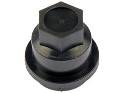 Picture of Dorman 611-615 Black Wheel Nut Cover M24-2.0, Hex 19mm