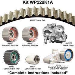 Picture of Dayco WP328K1A Water Pump Kit With Components And Belt,