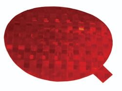 Picture of Grote 41142 REFLECTOR, 3" ROUND , RED