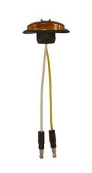 Picture of Grote 47973 CLR/MKR, YELLOW, LED, MIC