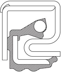 Picture of National Oil Seal 370119A National 370119A Oil Bath Wheel Seal