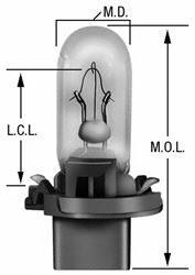 Picture of Wagner Lighting Medium Standard Mini Lamp