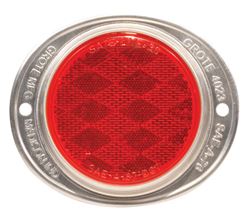 Picture of Grote 40232 3" Red Two-Hole Mounting Reflector