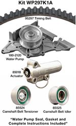 Picture of Dayco WP297K1A Water Pump Kit With Components And Belt,