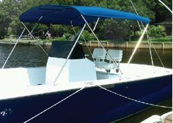 Picture of Carver Covers 603A04 3 Bow 73-78in Pac Blue Cnvas