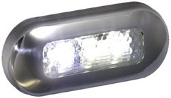 Picture of T-H Marine LED51825DP Led Oblong Courtesy Wht-Ss Bez