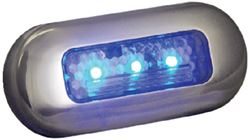 Picture of T-H Marine LED51823DP Led Oblong Courtesy Blu-Ss Bez
