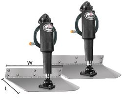 Picture of Lenco 15001-101 LENCO 9"X12" TRIM TAB KIT  W/O SWITCH          TT9X12NS
