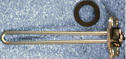 Picture of Raritan Engineering WH1A WH1A Bolt-on Heating Element with Gasket, 120V, 1250 Watt