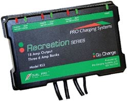 Picture of Dual Pro RS3 DUAL PRO REALPRO SERIES 18A 3 BANK BATTERY CHARGER