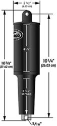 Picture of Lenco 15057-001 LENCO XDS SHORT EXTREME DUTY 12V 2-1/4" STROKE 5/16" BOLTS
