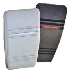 Picture of Sierra RK19810TP Contura® III Illuminated Weather-Resistant Rocker Switches, Black & Gray Paddles