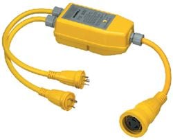 Picture of Hubbell YQ230 Y Adapter 50a/250v From 2/30