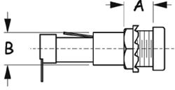 Picture of Sea-Dog Line 420504-1 Round Fuse Holder W/fuse Cap