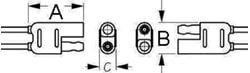 Picture of Sea-Dog Line 426880-1 Connector Set Polqrized
