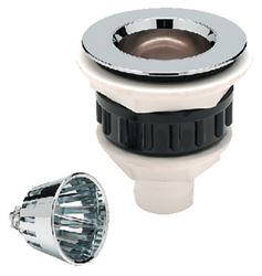 Picture of Forespar 907027 2" Straight Plastic Drain Fitting, Fits 3/4" Hose