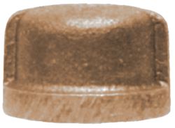 Picture of Brass Fittings 44472 3/8 Bronze Pipe Cap