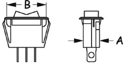 Picture of Sea-Dog Line 420446-1 Rocker Switch On/off