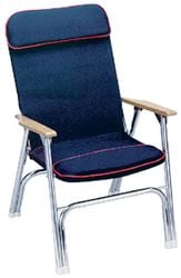 Picture of Seachoice 78511 Padded Deck Chair W/red Piping