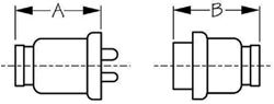 Picture of Sea-Dog Line 426164-1 Molded Elec. Connector 4 Pin