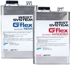 Picture of West Systems 6502G G/flex 650-2G Liquid Epoxy, Resin and Hardener