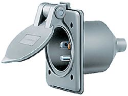 Picture of Hubbell HBL61CM64 Weatherproof Inlet 15/20amp