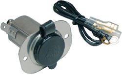 Picture of AFI 20036 Afi/marinco/guest/nicro/bep 20036 12v Receptacle Ss W/cap