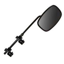 Picture of CIPA 11980 Adjustable Extension Bar; Dual Mounting Clamps. Fits Most Mirror Housings; Mounts Directly To Existing Mirrors; Large Adjustable Mirror Face; Provides Superior Vision Around Blind Spots