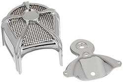 Picture of Kuryakyn 7296 Kuryakyn Mach 2 Chrome Horn Cover