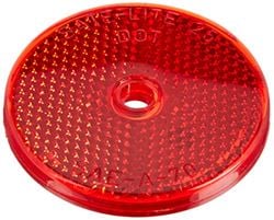 Picture of Grote 41012 REFLECTOR, 2" ROUND, RED,