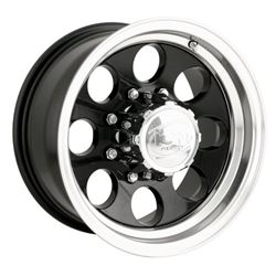 Picture of ION Alloy Wheels 171-6181B ION 171 GLOSS BLACK MACHINED 16X10 8-165.1 -38MM 130.8MM