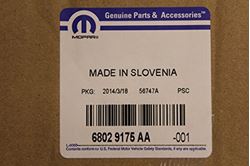 Picture of Mopar Performance 68029175AA MOPAR Resistor Blower Mo
