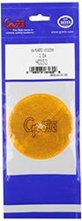 Picture of Grote 40153 3.5" Yellow Round Sealed Centre-Mount Reflector