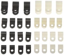 Picture of Dorman 86108 1/8 , 3/16, 1/4 In. - Black Nylon Clamp Assortment