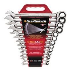 Picture of GearWrench 9312  13 Piece SAE Master Ratcheting Wrench Set