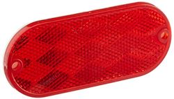 Picture of Grote 410325 5 REFLECTOR, RED, OVAL STI