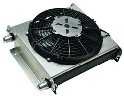 Picture of Derale Performance 15875 40 Row Hyper-Cool Extreme Remote Fluid Cooler, -10an