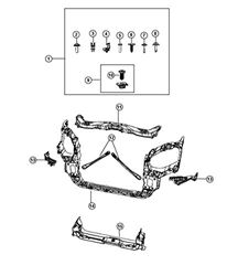 Picture of Mopar Performance 68084829AA MOPAR Bracket
